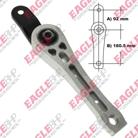 1334 Soporte Torsion Eagle A: 92mm B: 180.5mm