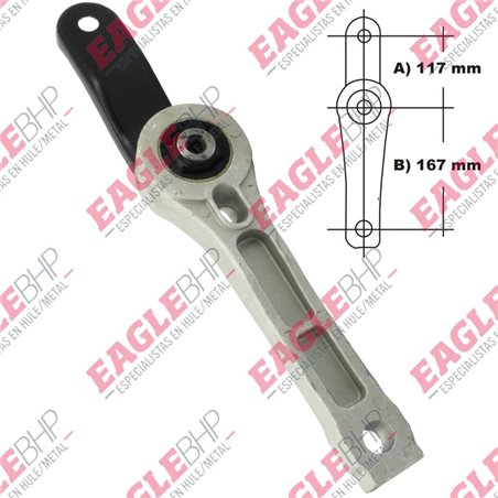 3541 Soporte Torsion Eagle A: 177mm B: 167mm