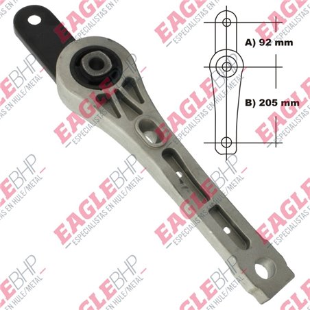 3189 Soporte Torsion Eagle A: 92mm B: 205mm